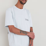 Relaxed T-Shirt - Ice Blue Icon Print KG