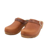 Kitty Clogs - Low Klassisk With Strap - Earth