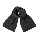 MHL - Heavy Rib Scarf - British Wool - Graphite