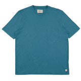 Pocket Nep Assemby Tee - Ocean Blue