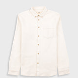 Relaxed Fit Shirt - White Denim