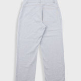 Barrel Leg Trouser - Ice Blue Twill Denim