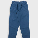 Drawcord Assembly Pant - Soft Indigo Overdyed Stripe