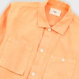 Patch Overshirt - Faded Orange Hemp Canvas