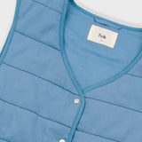 Gilet - Light Indigo Topstitch