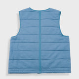 Gilet - Light Indigo Topstitch