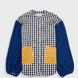 L.F Markey - Gale Shirt - Patchwork Check