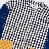 L.F Markey - Gale Shirt - Patchwork Check