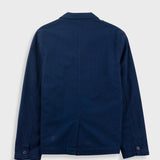 Wide Fit Blazer - Navy Topstitch