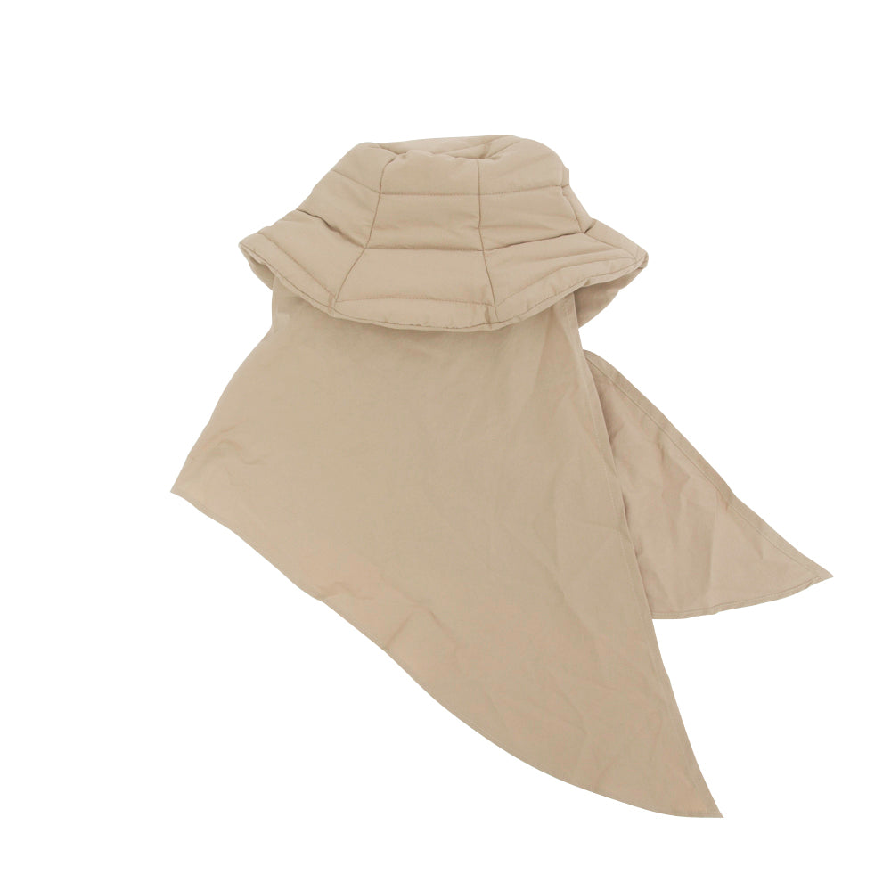 Xenia Telunts | Xenia Telunts - The Snug Scarf Bucket Hat - Beige