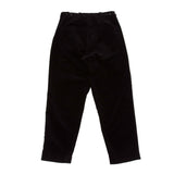 MHL | MHL - Tab Waist Tapered Trouser - Heavy Corduroy - Black