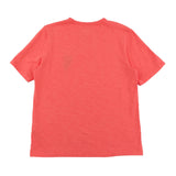 Slub Embroidered Tee - Pink TH