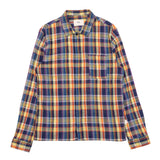 Patch Shirt - Navy Multicolour Check