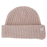 Chain Rib Beanie - Stone