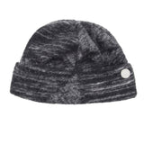 Fleece Beanie - Slate Wool Polka