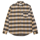 Relaxed Fit Shirt - Gold Flannel Check