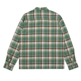 Patch Shirt - Green Madras