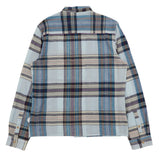 Patch Shirt - Ocean Blue Check