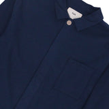 Patch Shirt - Navy Flannel