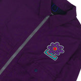 Howlin' - Boxy Swing Jacket - Howlin' Flower - Purple