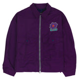 Howlin' - Boxy Swing Jacket - Howlin' Flower - Purple