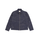 Signal Blouson - Navy Quilt Ecru Embroidery TH