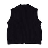 Chunky Pocket Vest - Black