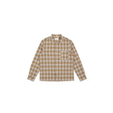 Patch Shirt - Sand Stone Check