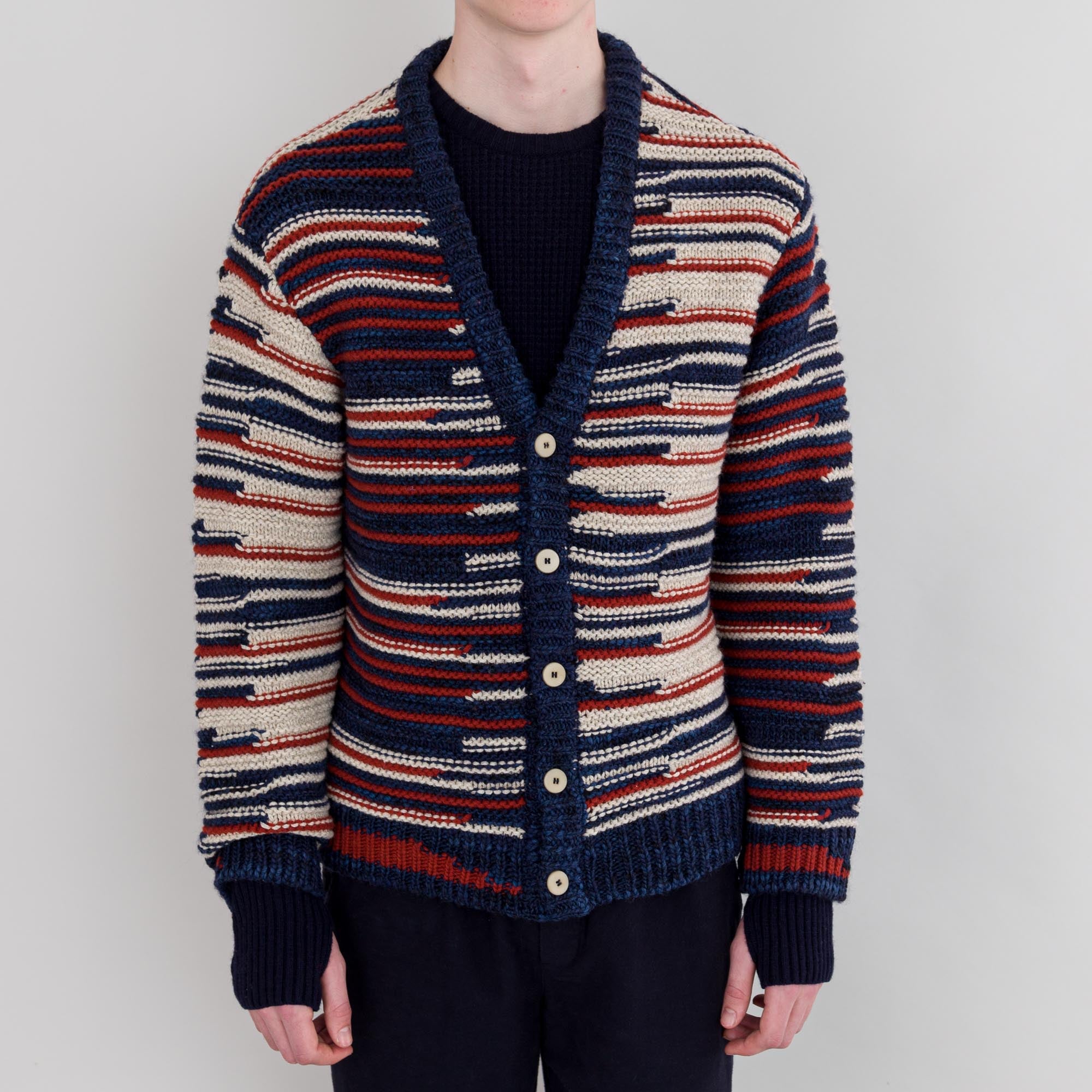 Multi cardigan clearance