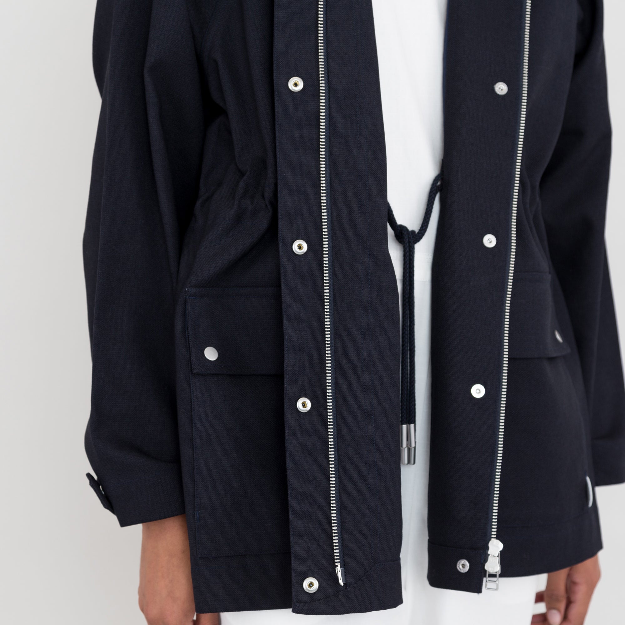 Field Jacket Navy Canvas