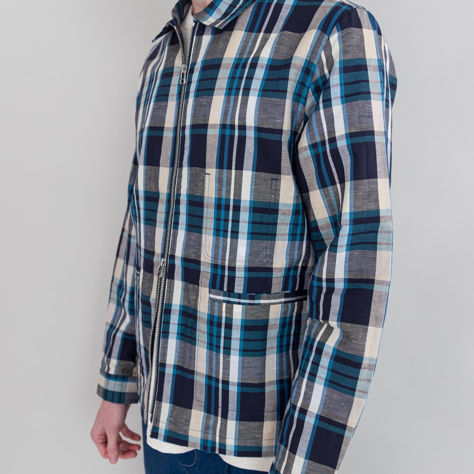 Folk zip through shirt jacket hotsell