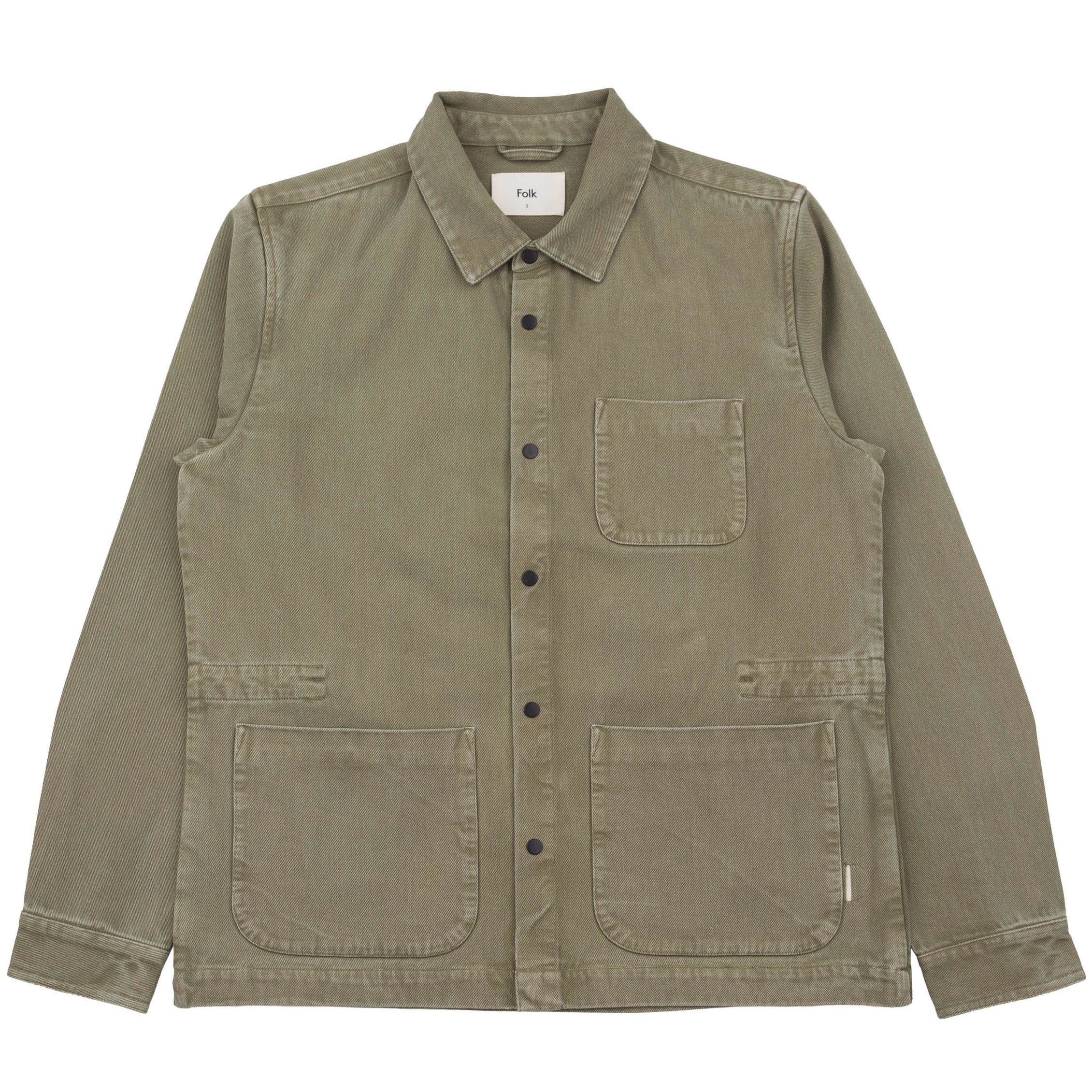 Twill Assembly Jacket - Olive – Folk